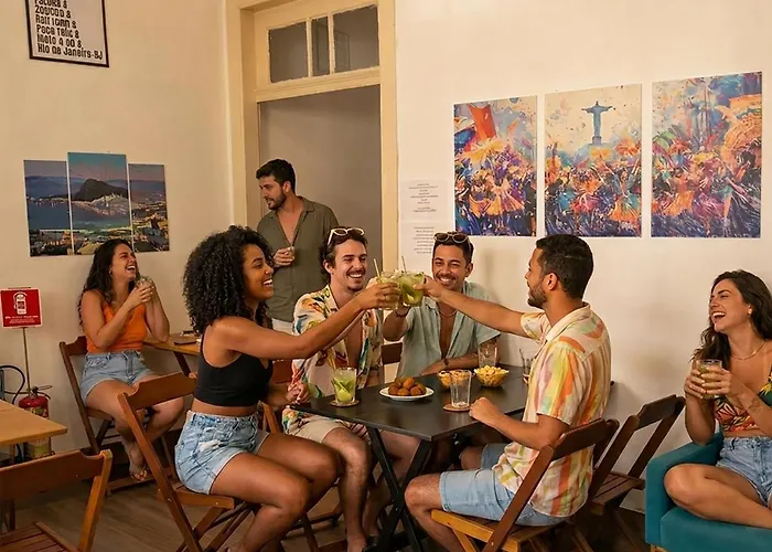 Rio Vibes Hostel - Hostel na Glória, AC, Social Vibe&Próximo a Lapa Rio de Janeiro